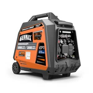 5000-Watt Remote Start Gasoline Powered Inverter Generator with Super Quiet 160cc EFI Engine