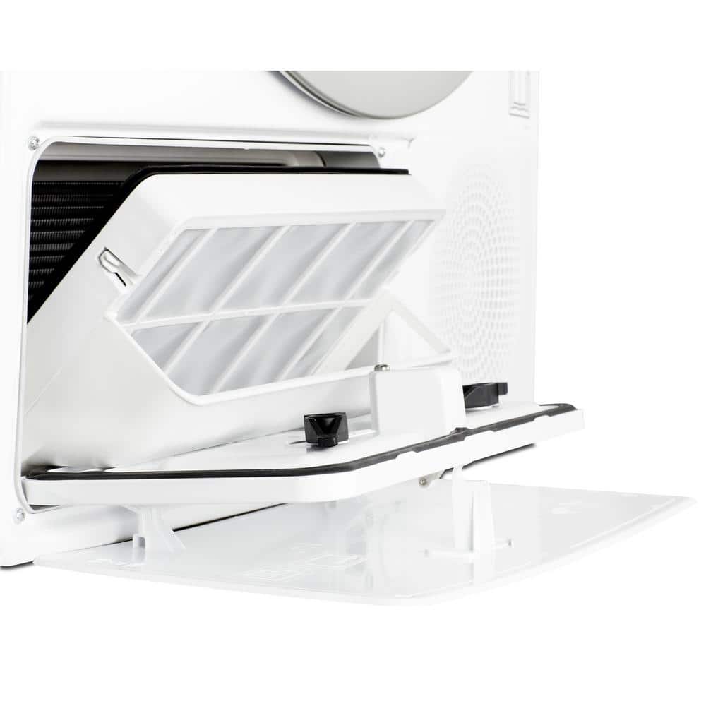 Summit Appliance SLD242W Summit Appliance 3.88 Cubic Feet Ventless Electric Stackable Dryer