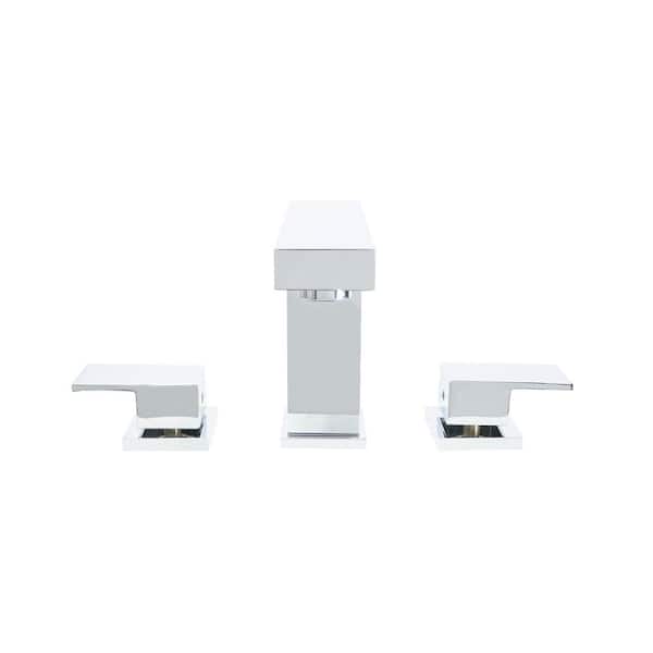 Dyconn Sinclair 8 in. Widespread 2-Handle Bathroom Faucet in Chrome