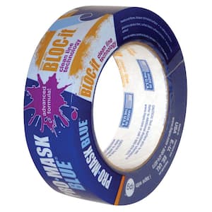 3 pk 1.5"  Pro Blue Masking Tape  for delicate surfaces  no sticky residue 9532 