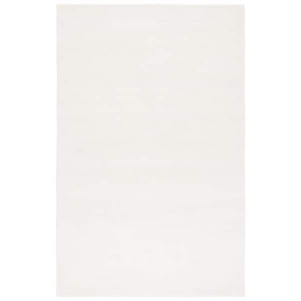 SAFAVIEH Fifth Avenue Ivory Doormat 3 ft. x 5 ft. Solid Color Area Rug