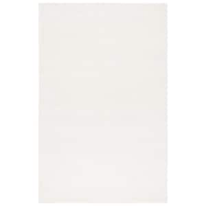 Fifth Avenue Ivory 8 ft. x 10 ft. Solid Color Area Rug
