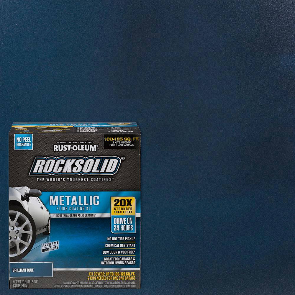 rustoleum metallic floor kit