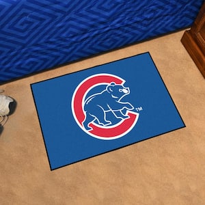 Chicago Cubs Blue 1.5 ft. x 2.5 ft. Starter Area Rug