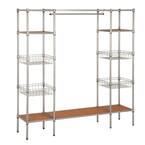 Gray Steel Clothes Rack