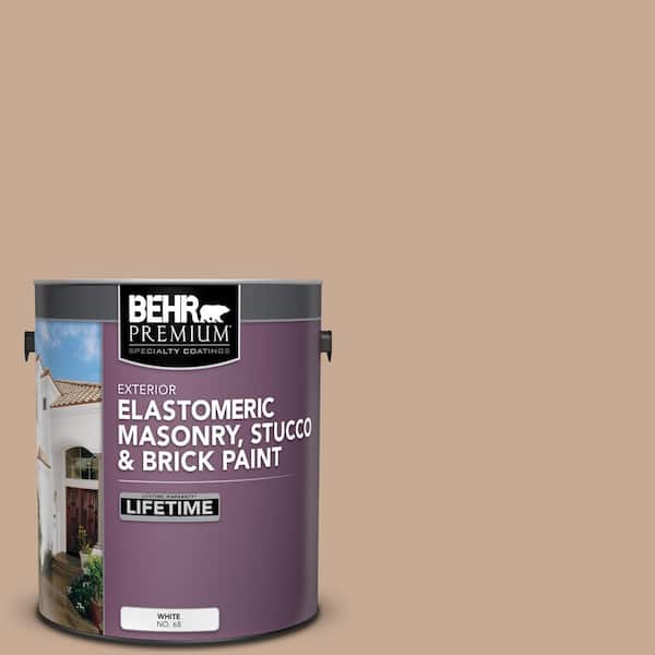 BEHR PREMIUM 1 gal. #ECC-42-1 Fox Hill Elastomeric Masonry, Stucco and Brick Exterior Paint
