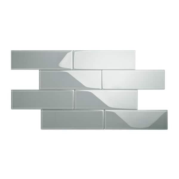 8mm Glass Subway Tile 5 Sq Ft, Are Glass Subway Tiles Trendy