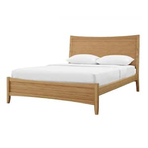 Willow Tan Caramelized King Platform Bed