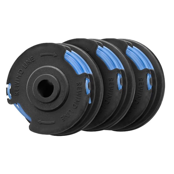Homelite 0.065 in. Replacement Spool for Electric String Trimmer (3-Pack)