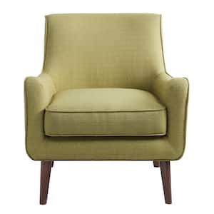 Liam Green Mid-Century Accent Arm Chair