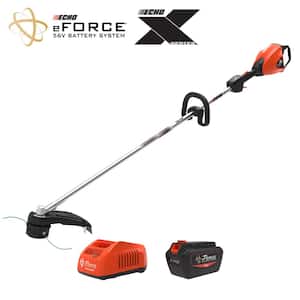eFORCE 56V X Series 17 in. Brushless Cordless Battery String Trimmer with 5.0Ah Battery and Rapid Charger