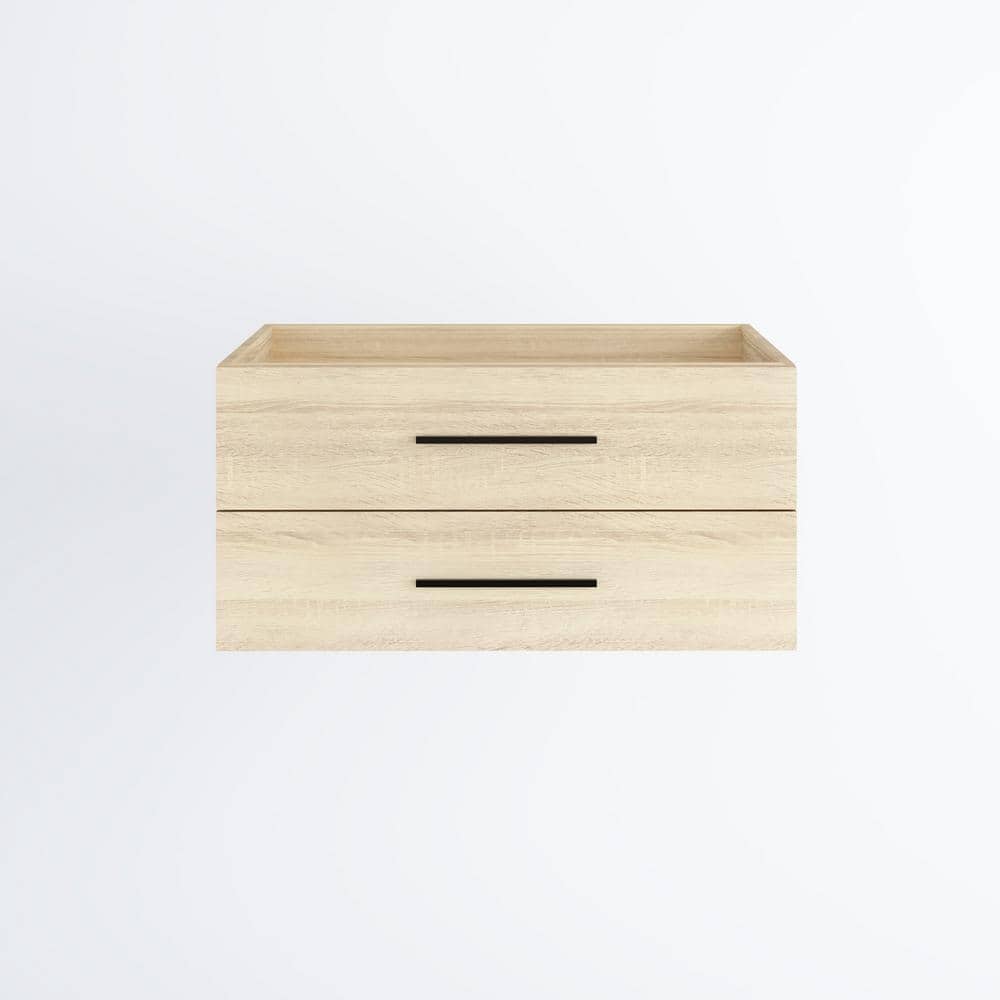 Napa 40 in. W x 18 in. D x 21 in. H Single Sink Bath Vanity Cabinet without Top in White Oak, Wall Mounted price history on PriceWatchPro