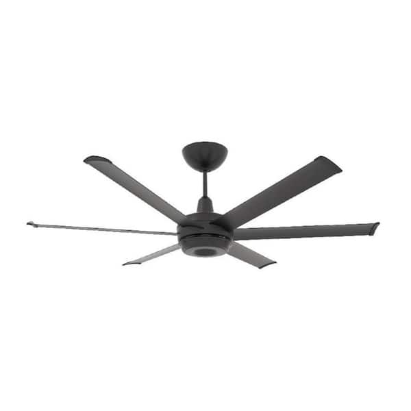 Big Ass Fans Es6 60 Indoor Black, Are There Battery Operated Ceiling Fans