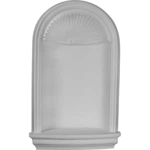 27-3/8 in. x 11-3/4 in. x 45-1/4 in. Primed Polyurethane Recessed Mount Edwards Wall Niche
