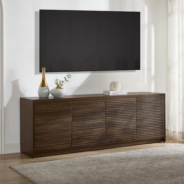 Desmond 70 in. Dark Oak TV Stand Fits TV's up to 78 in.
