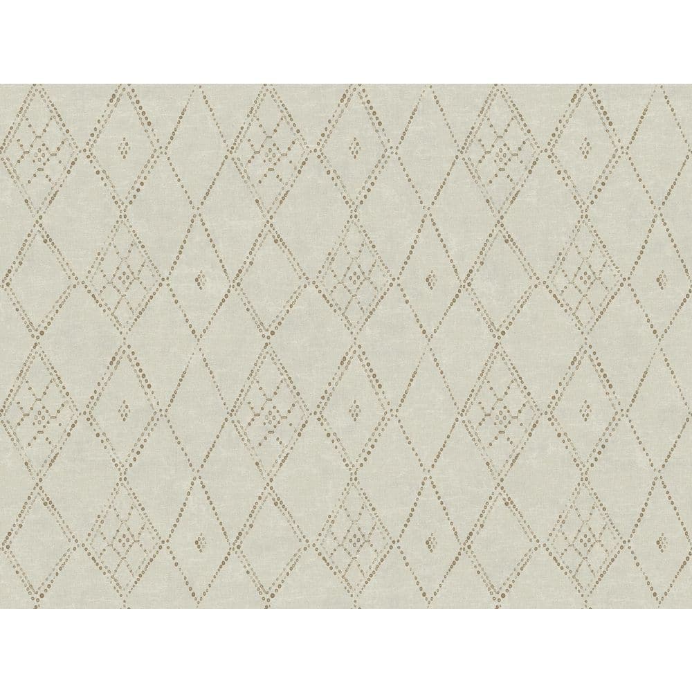 Souk Diamonds Gold Yellow Wallpaper