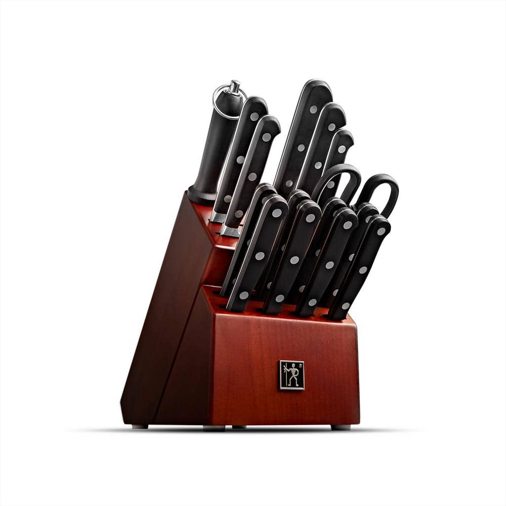 UPC 035886423940 product image for Classic Precision Stainless Steel 16-pc Knife Block Set | upcitemdb.com