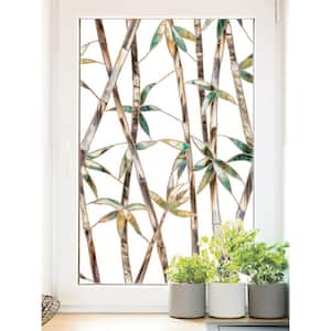 Glass Bamboo 24 in. x 36 in. Window Film