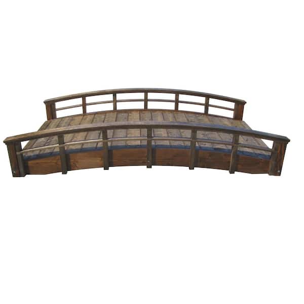 SamsGazebos Monet's Japanese Garden Bridge 8 ft. x 4 ft. 400 lb