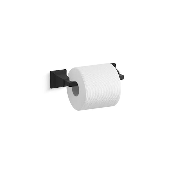 Kallan Toilet Paper Holder in Matte Black