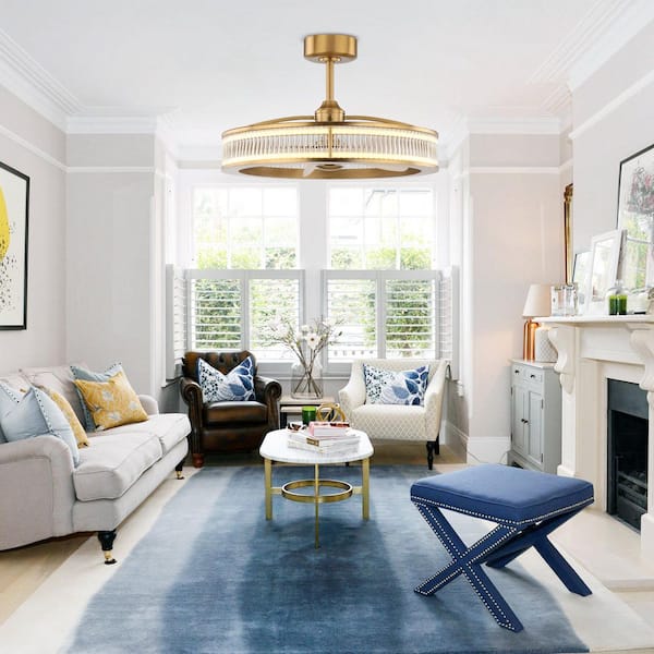 29.1 in. Indoor Antique Bronze Downrod Mount LED Ceiling Fan with Light Kit and Remote Control