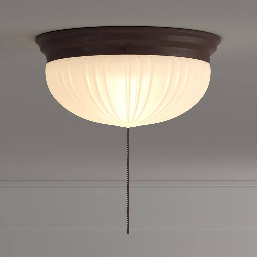 2 Light Ceiling Fixture Sienna Westinghouse Interior Flush Mount With Pull Chain