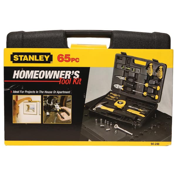 Stanley Home Tool Kit (65-Piece) 94-248 - The Home Depot