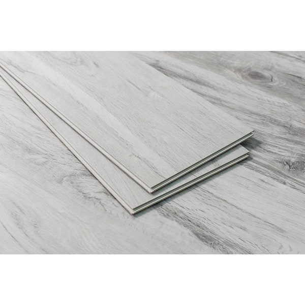 Take Home Sample - Manifesto Aced Lead 20 MIL x 7 in. W x 60 in. L Click Lock Waterproof Vinyl Plank Flooring