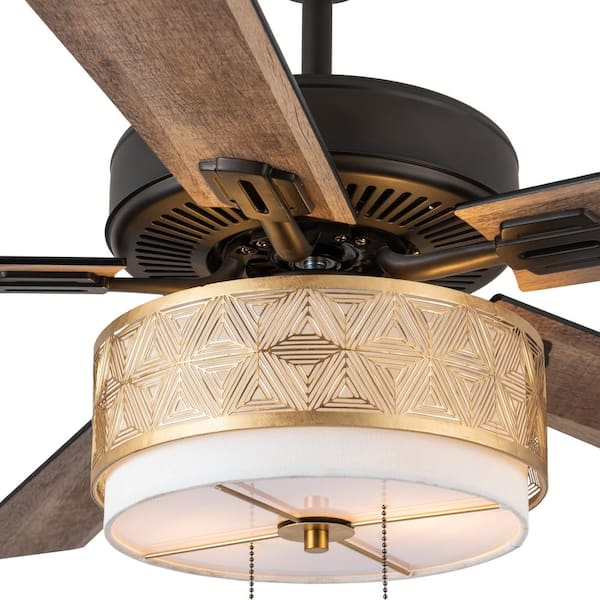 24 Dual Ceiling Fan with Lights in Oil Rubbed Bronze, Metropolitan, Dan's Fan City©