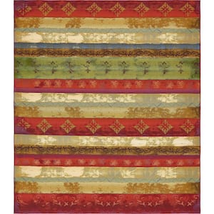 Outdoor Traditional Multi 10' 0 x 12' 0 Area Rug