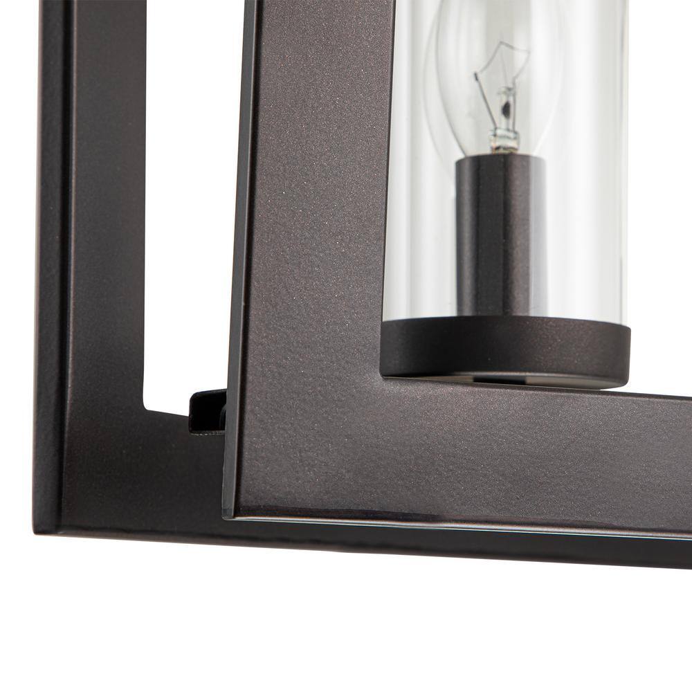 Oil Rubbed Bronze 5-Light Industrial Cage Pendant