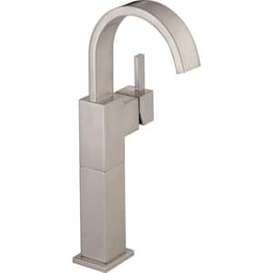 Vero Single Hole Single-Handle Vessel Bathroom Faucet in Stainless
