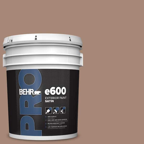 BEHR PRO 5 gal. #PPU3-14 Tribal Pottery Satin Exterior Paint