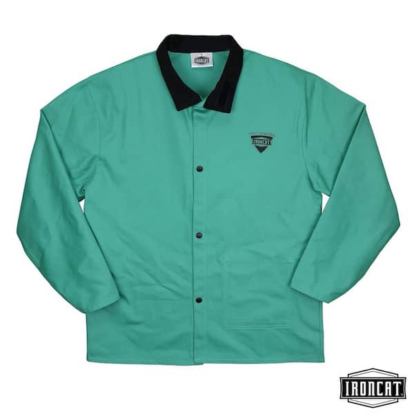 Ironcat X-Large Flame Resistant Cotton Jacket 7050/XL - The Home Depot
