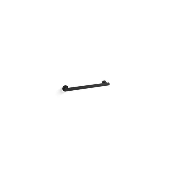 KOHLER Purist 18 in. x 2.4375 in. Concealed ScrewGrab Bar in Polished Stainless
