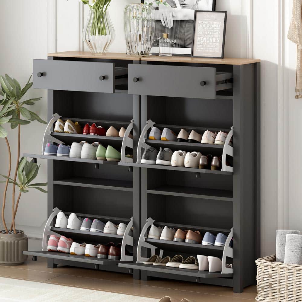 3点セットNEIGHBORHOOD CI/P SNEAKER STORAGE 2 Amazon.com: TRZZ 5-Tier Small Shoe Rack, Vertical Narrow
