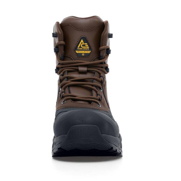 Ace Unisex Mammoth IV Water Resistant 7 in. Work Boots  display picture 2