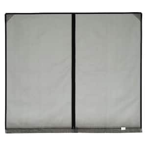 Fresh Air Screens ft. x 7 ft. Roll-Up Garage Door with 2 Zippers and Vinyl Rod Pocket 1231-C-107-RP - The Home Depot