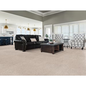 Around The World - Tassel - Brown 56.2 oz. Nylon Texture Installed Carpet