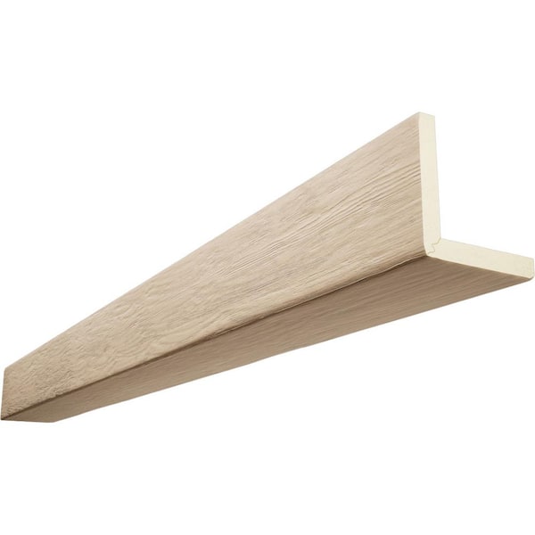 Ekena Millwork Endurathane 4 in. H x 4 in. W x 10 ft. L Rough Sawn Sonora Desert Faux Wood Beam