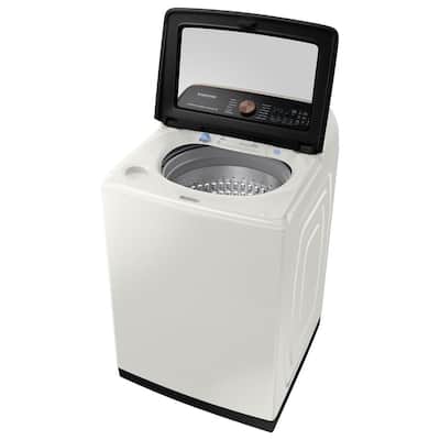 5.5 cu. ft. Smart High-Efficiency Top Load Washer with Impeller and Super Speed in Ivory, ENERGY STAR