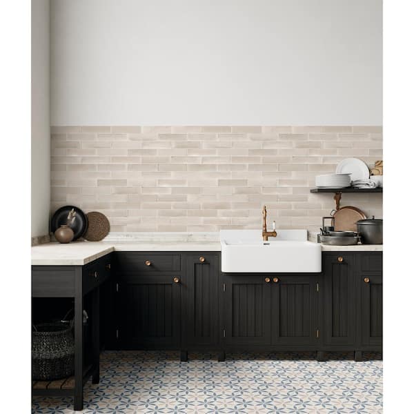 Scrapbook Cherished Greige 2 in.x 8 in. Glazed Porcelain Floor and Wall Tile (336.96 .sq. ft./pallet)