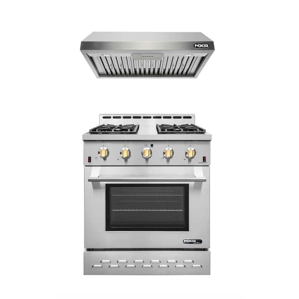 Reviews for NXR Entree Bundle 30 in. 4.5 cu.ft. ProStyle Gas Range