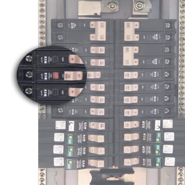 Eaton CH 15-Amp 1-Pole CAFCI/GFCI Circuit Breaker for sale online 