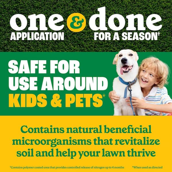 11.2 lbs. 4,000 sq. ft. Full Season Lawn Fertilizer Granules 32-0-5