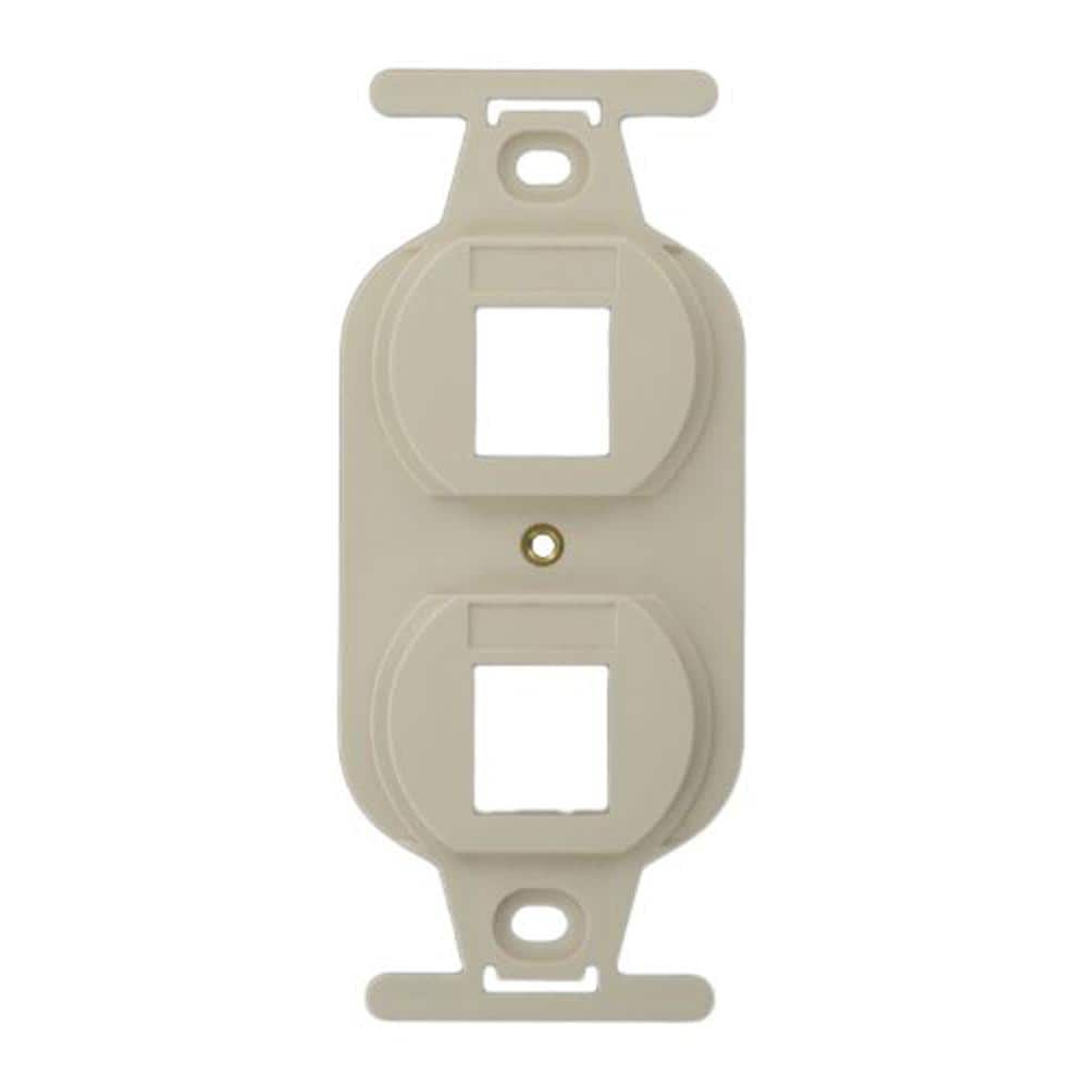 Almond 1-Gang Audio/Video Wall Plate (1-Pack) 41087-2TP price history on PriceWatchPro
