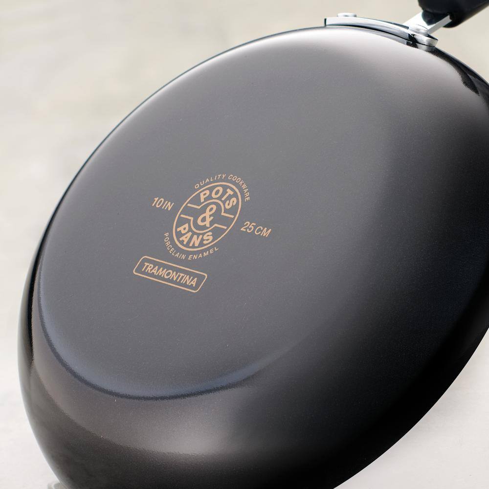 Tramontina 12-Inch Black Aluminum Non-Stick Fry Pan