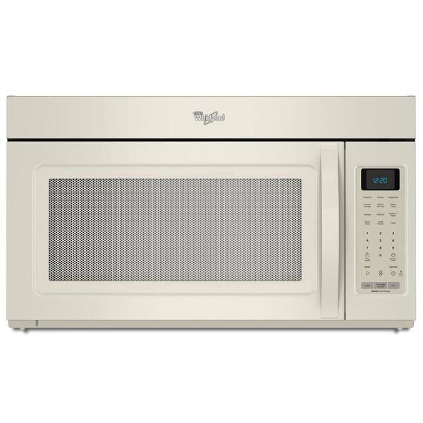 Whirlpool 1.9 cu. ft. Over the Range Microwave in Biscuit with Sensor Cooking