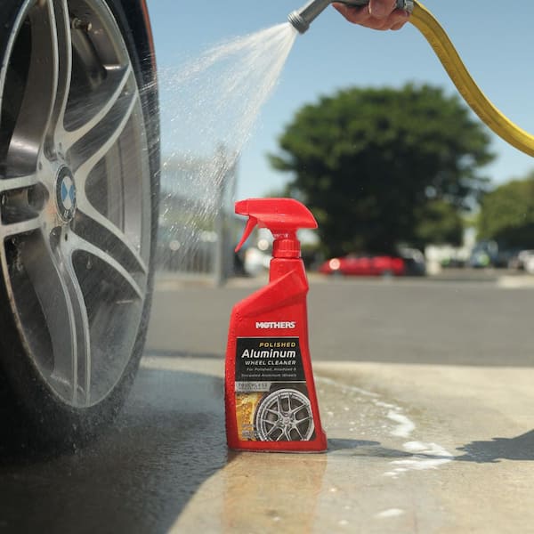 MOTHERS 24 oz. Polished Aluminum Wheel Cleaner Spray 06024 - The