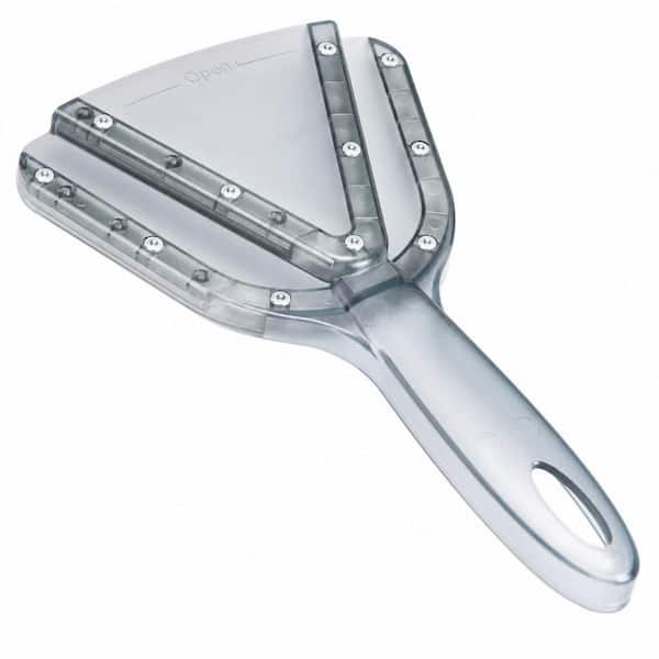 Stainless Steel Jar Opener with Long Non-Slip Handle, Adjustable Wide Mouth Grip, Effortless Lid Opening for Seniors